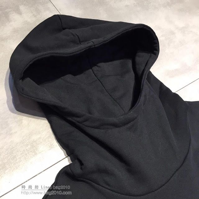 Burberry衛衣 2019春夏新款 巴寶莉黑色連帽衛衣套裝  tzy1602
